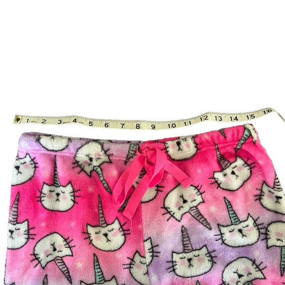Pink and Purple Uni-Kitty Pajamas Pants | Size Large - Picture 5 of 7